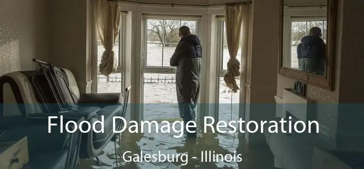 Flood Damage Restoration Galesburg - Illinois