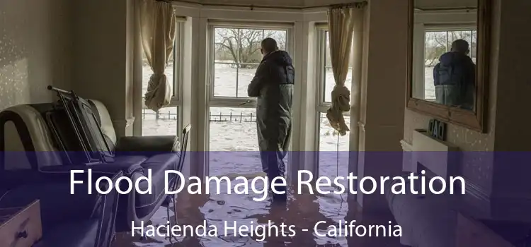 Flood Damage Restoration Hacienda Heights - California