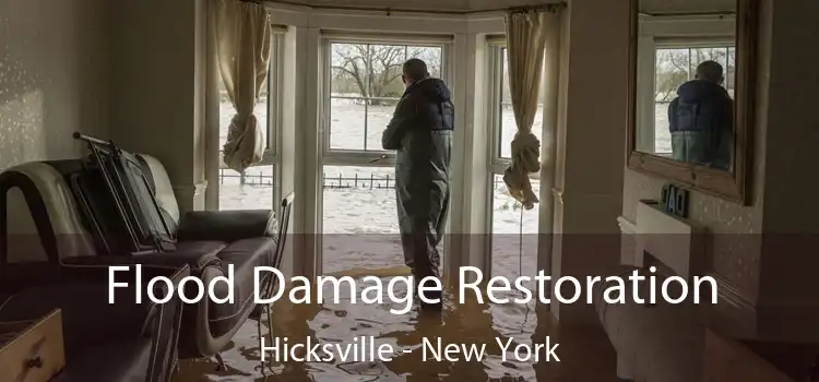 Flood Damage Restoration Hicksville - New York