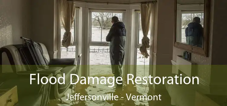 Flood Damage Restoration Jeffersonville - Vermont