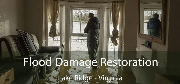 Flood Damage Restoration Lake Ridge - Virginia