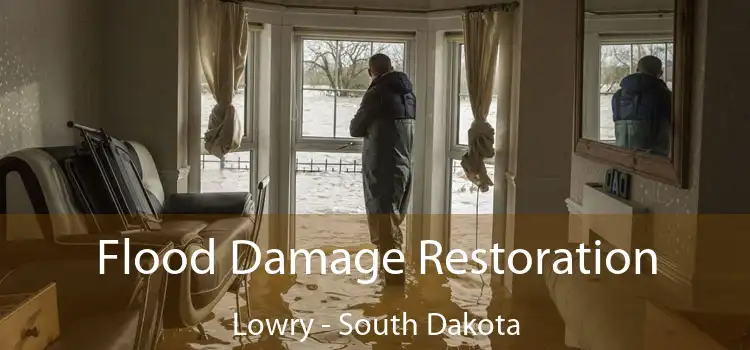 Flood Damage Restoration Lowry - South Dakota