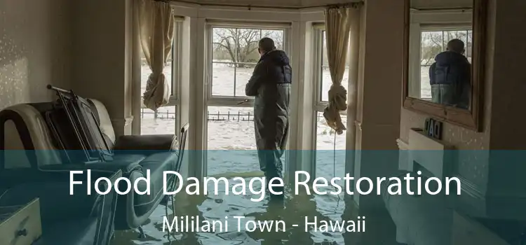 Flood Damage Restoration Mililani Town - Hawaii