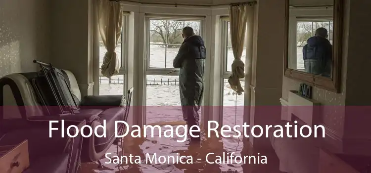 Flood Damage Restoration Santa Monica - California