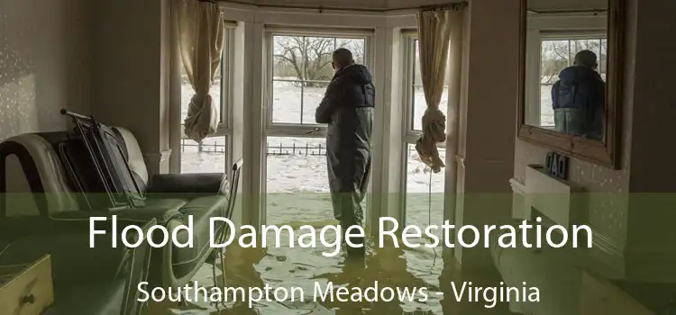 Flood Damage Restoration Southampton Meadows - Virginia