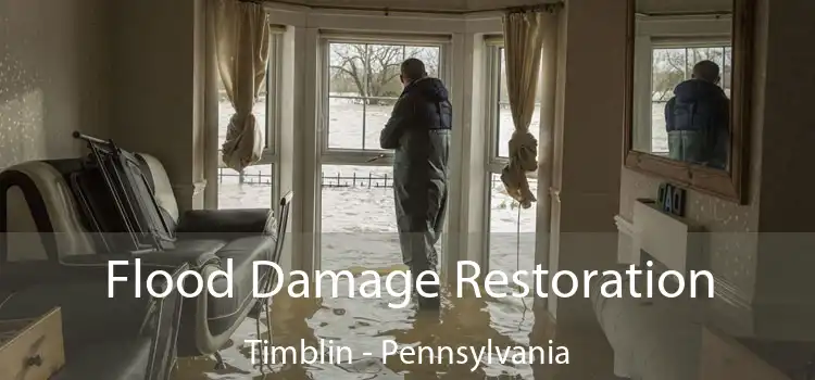 Flood Damage Restoration Timblin - Pennsylvania