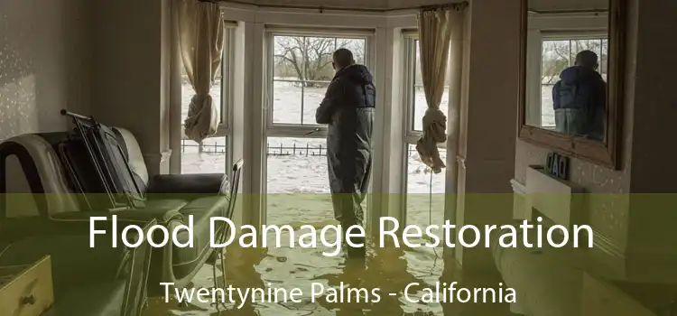 Flood Damage Restoration Twentynine Palms - California