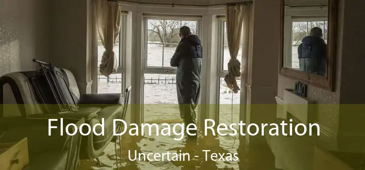 Flood Damage Restoration Uncertain - Texas