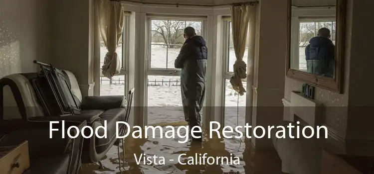 Flood Damage Restoration Vista - California