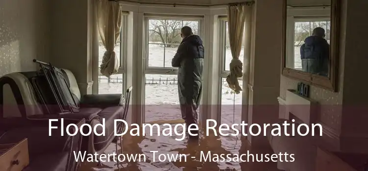 Flood Damage Restoration Watertown Town - Massachusetts