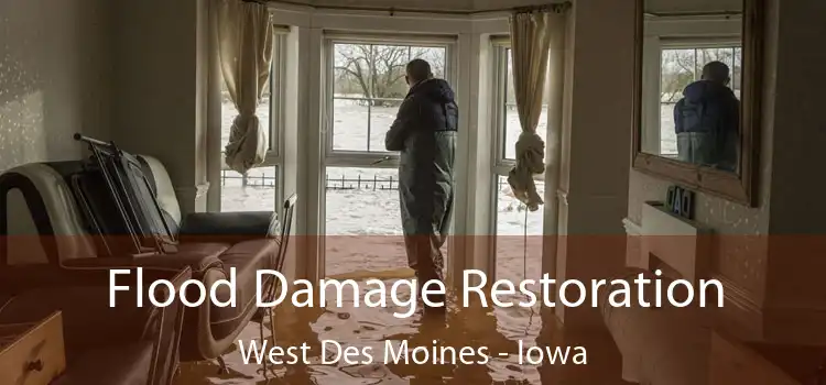 Flood Damage Restoration West Des Moines - Iowa