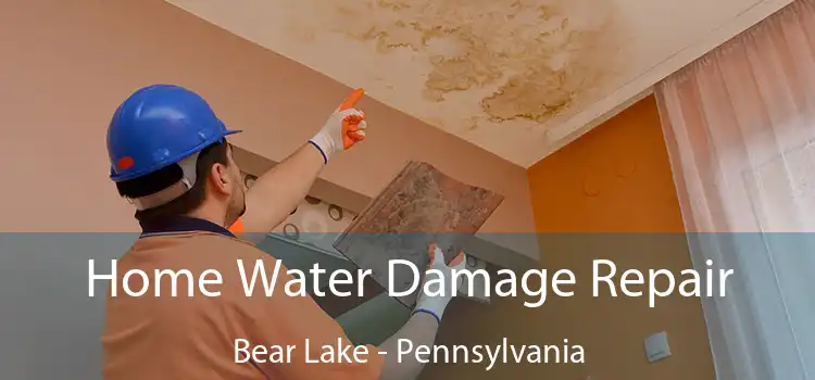 Home Water Damage Repair Bear Lake - Pennsylvania