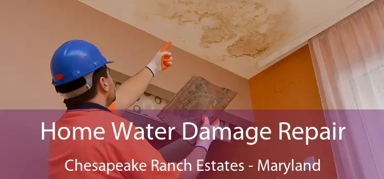 Home Water Damage Repair Chesapeake Ranch Estates - Maryland