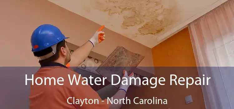 Home Water Damage Repair Clayton - North Carolina