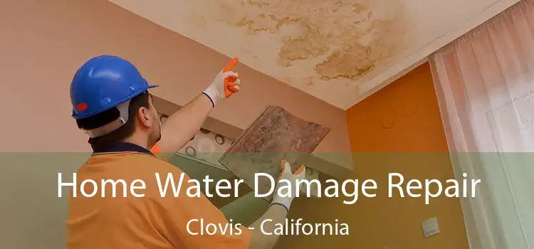 Home Water Damage Repair Clovis - California