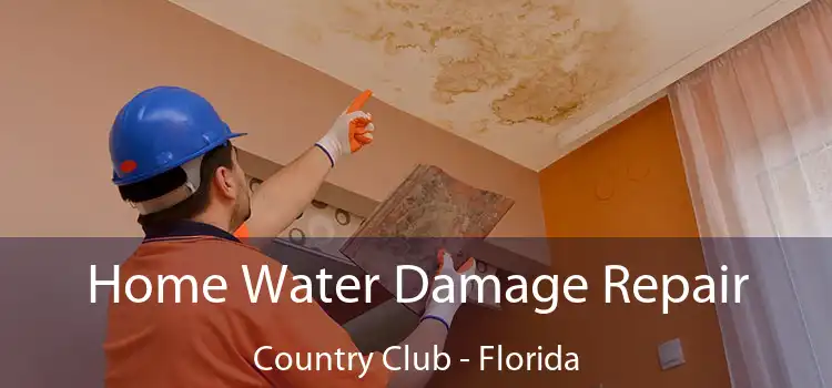 Home Water Damage Repair Country Club - Florida