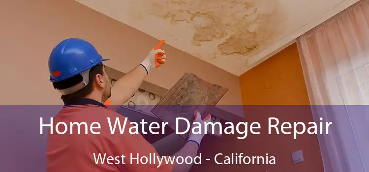 Home Water Damage Repair West Hollywood - California