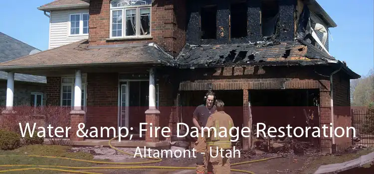 Water & Fire Damage Restoration Altamont - Utah