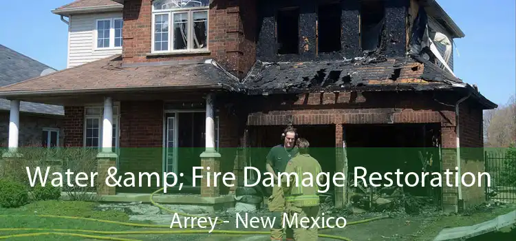 Water & Fire Damage Restoration Arrey - New Mexico