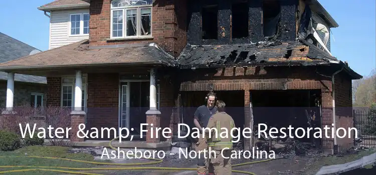 Water & Fire Damage Restoration Asheboro - North Carolina