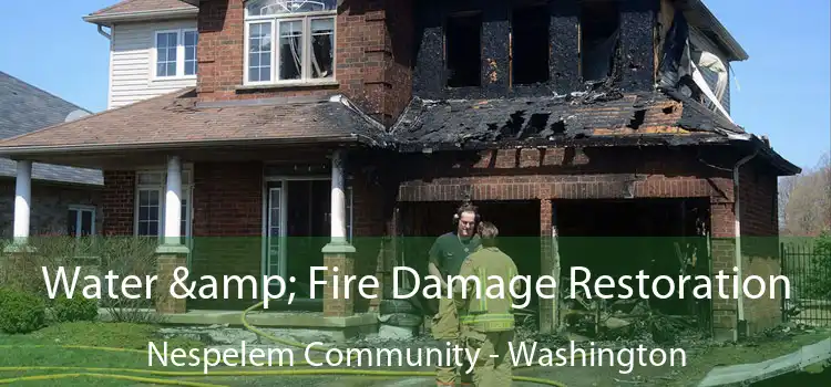 Water & Fire Damage Restoration Nespelem Community - Washington