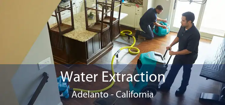 Water Extraction Adelanto - California