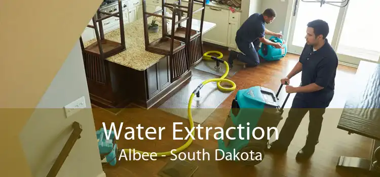 Water Extraction Albee - South Dakota