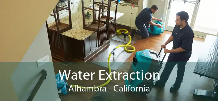 Water Extraction Alhambra - California