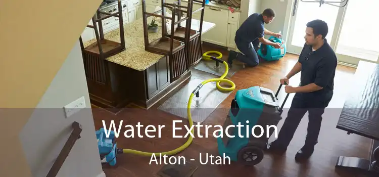 Water Extraction Alton - Utah