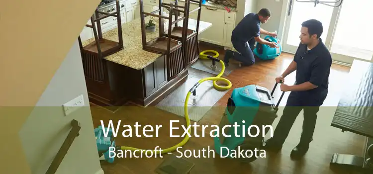 Water Extraction Bancroft - South Dakota
