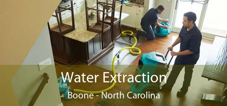 Water Extraction Boone - North Carolina