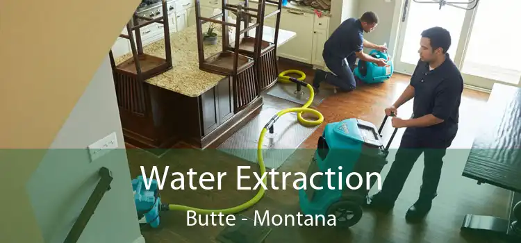 Water Extraction Butte - Montana