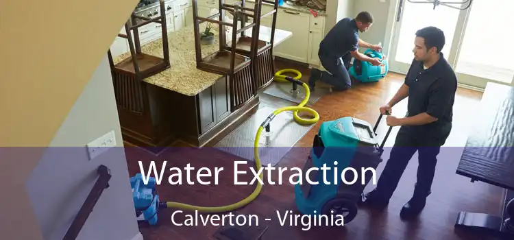 Water Extraction Calverton - Virginia