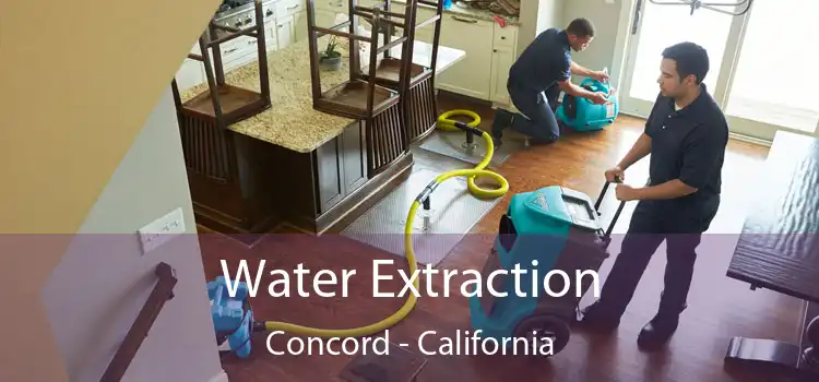 Water Extraction Concord - California