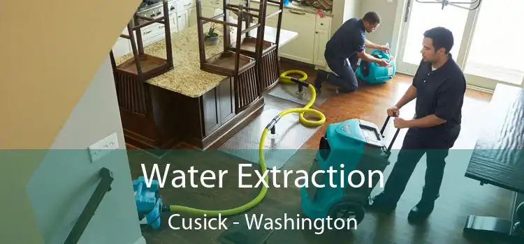 Water Extraction Cusick - Washington