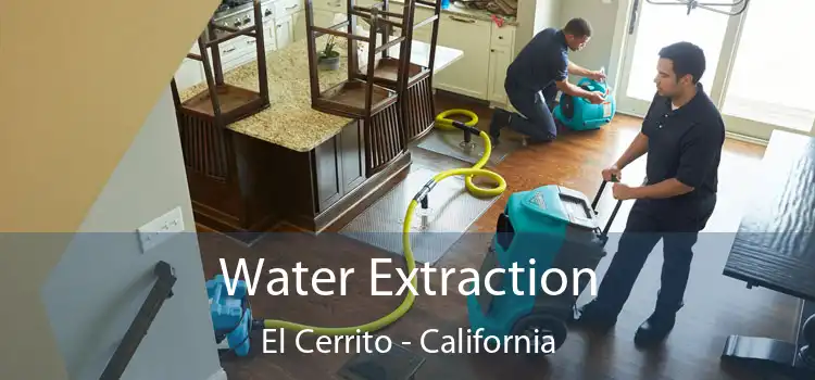 Water Extraction El Cerrito - California