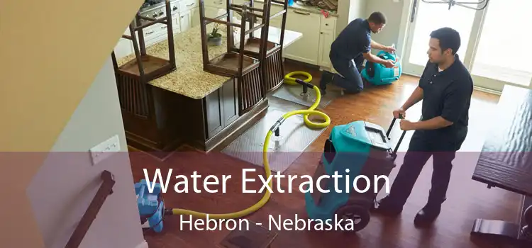 Water Extraction Hebron - Nebraska