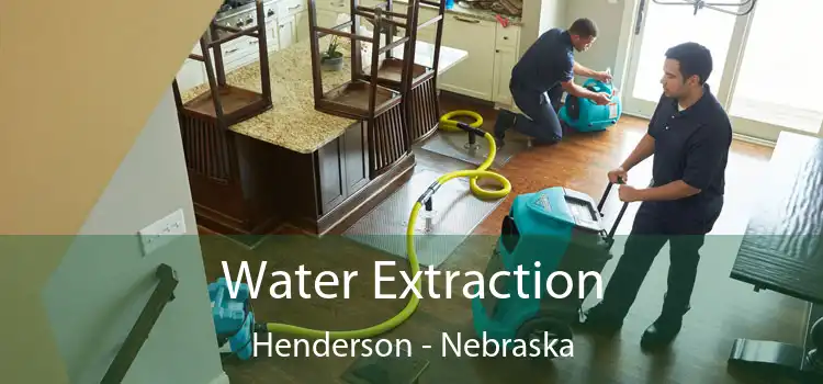 Water Extraction Henderson - Nebraska