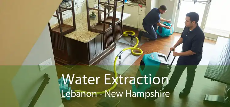 Water Extraction Lebanon - New Hampshire