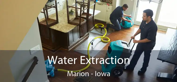 Water Extraction Marion - Iowa