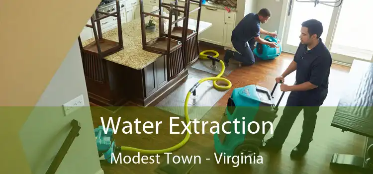 Water Extraction Modest Town - Virginia