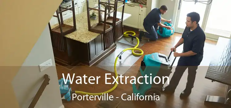 Water Extraction Porterville - California