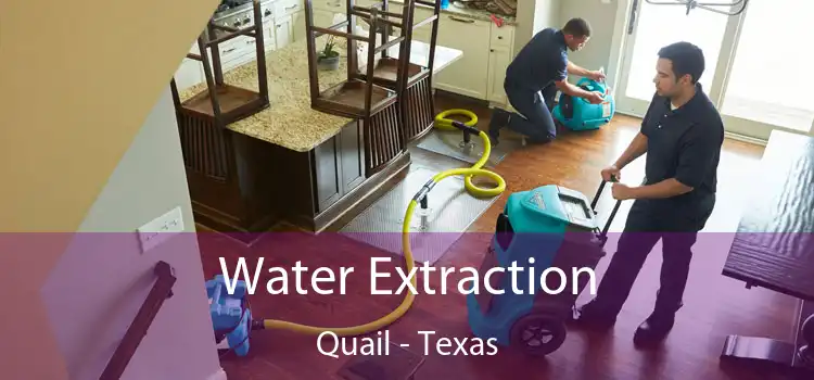 Water Extraction Quail - Texas