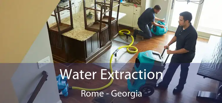 Water Extraction Rome - Georgia