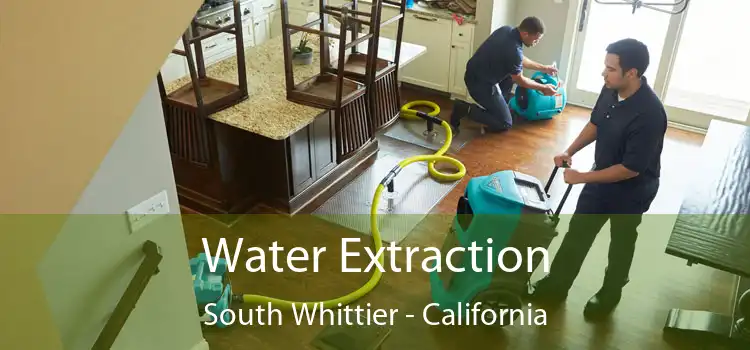 Water Extraction South Whittier - California