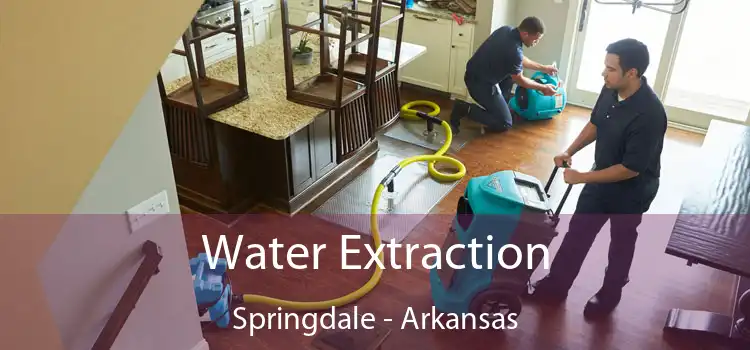 Water Extraction Springdale - Arkansas